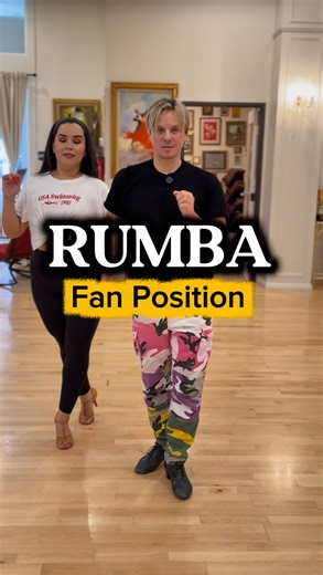 Oleg Astakhov | Pro Dance Instructor on Instagram: "Rumba Fan Position technique secrets - tutorial by Oleg Astakhov #dance #olegastakhov"