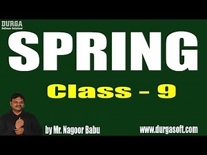 SPRING Programming Tutorial || by Nagoor Babu Sir On 26-02-2019