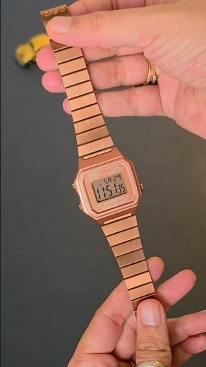 Best Gift For Her - Casio Vintage B650WC-5ADF Rose Gold D200 - #casio #rosegold #giftforher #watch