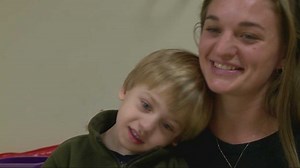 Little runner puts heart into kids' marathon event in California