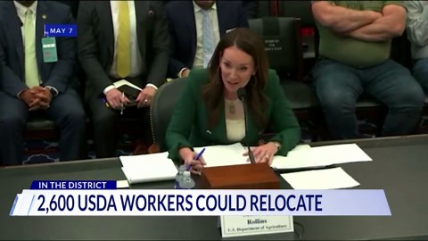 Thousands of USDA employees may relocate out of DC