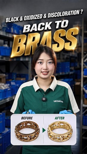 How to Restore Oxidized Brass Parts | Back to Brass Surface Finish