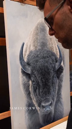 Painting the mist and snow… | James Corwin