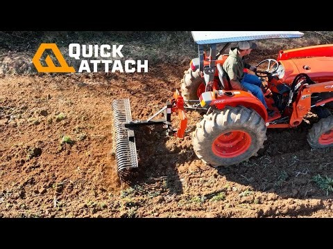 Quick Rake – Tractor Landscape Rake Attachment | Quick Attach Tractor Implements