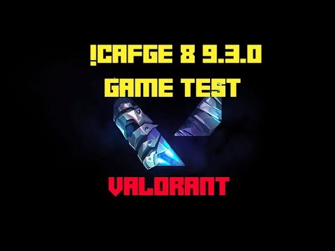 How to Install Icafe 8 9.3.0 Part 2 - Game Test Valorant