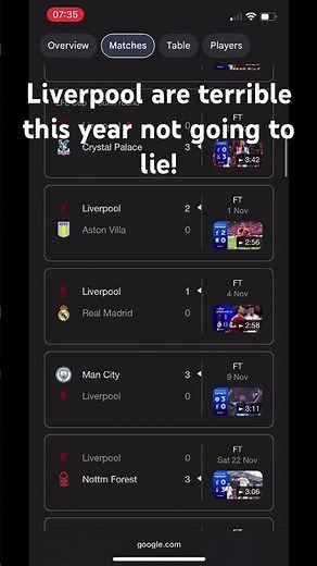 Liverpool are terrible this year! 🤣. #football #premierleague #seherhayyat #liverpoolareterrible