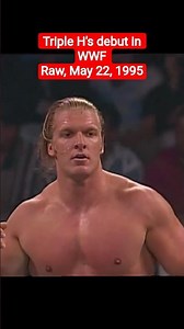 Triple H's debut in WWF: Raw, May 22, 1995 #short #wwe #wrestling #wrestling
