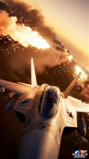 Multiple Missiles Chase Fighter Jet – No Escape #missile #arma3 #fighterjet