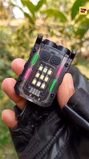 Mini Keychain Flashlight 500 Lumens COB EDC Light | Full Review 🔥 | #flashlight #gadgets #torch