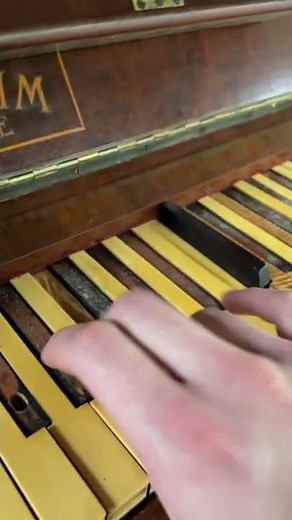 Rush E on the Most Beat-Up Old Piano Ever