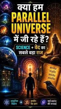 क्या हम Parallel Universe में जी रहे हैं 😳 Science + वेद का सबसे बड़ा राज