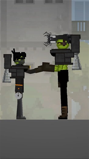 Berserker mutant daps up buzzsaw mutant