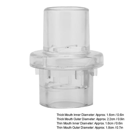 Cpr 10pcs Disposable One Way CPR Face Shield Valve CPR Resuscitator Practice Mouthpieces Part - Walmart.ca