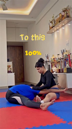 Shraddha Rangarh l Martialarts I fitness l tutorials on Instagram: "‼️Full splits tutorial ‼️ Share & save ☑️ for later :) Tags - tutorial , splits , full splits , middle splits , training , student , anime , martial arts , mma , maki zenin , shinobu , mitsuri #tutorial #flexibility #splits #memes #anime"