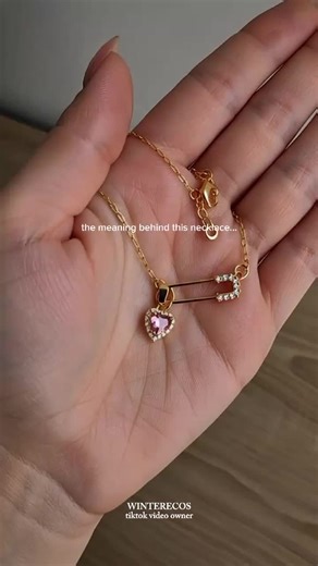 Stylish Safety Pin Necklace Jewelry
