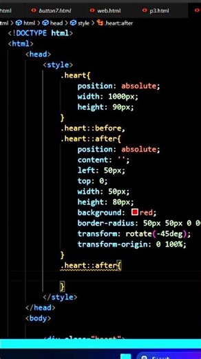 Heart Logo || HTML | CSS