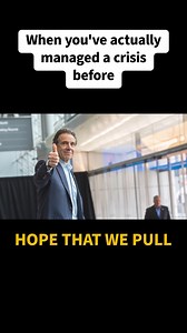 In crisis, experience matters — a record of delivering real results matters. It is not the time for on the job training. NYC needs a mayor who is ready on day one. | Andrew Cuomo