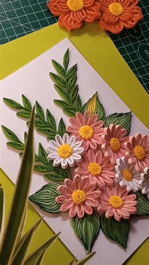 Simple Quilling Card Idea 🩷 #paperquilling #reelsvideo #greetingcards #quilling #foryou #fyp | C Creations