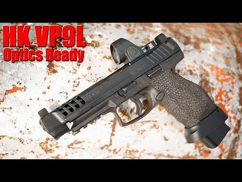 H&K VP9L Optics Ready First Shots & Impressions