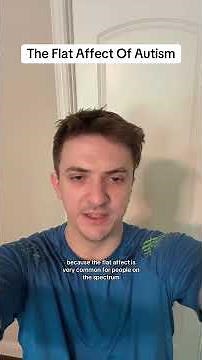 The Flat Affect Of Autism #fyp #fypシ #fy #mentalhealth #autism