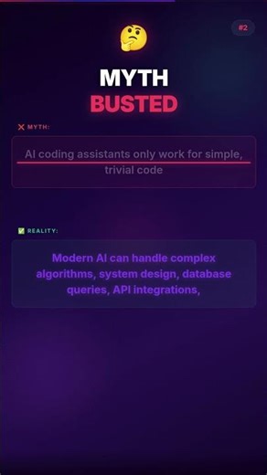 ❌ AI coding assistants only work for... — BUSTED #2
