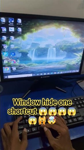 window hide shortcut key #computer
