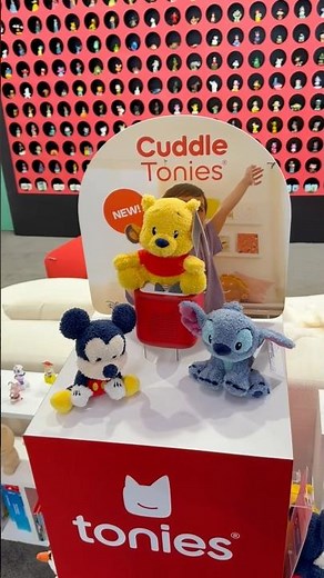Cuddle Tonies unveiled #ces2026 #tonies