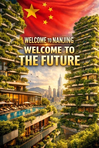 In Nanjing, China has turned skyscrapers into vertical forests. Tens of thousands of trees and plants growing directly on buildings, helping cool the city, absorb pollution, and generate fresh oxygen every day 🙏🏻❤️🇨🇳🌳🌱🍃❤️ #simoninchina #futuretech #Environment #GreenEnergy #MadeInChina | Simon Phillips
