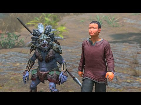 If you Bring a Riekling to a Child, he will comment on it...