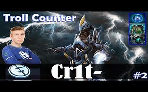 Crit - Razor Safelane | Troll Counter | Dota 2 Pro MMR Gameplay #2