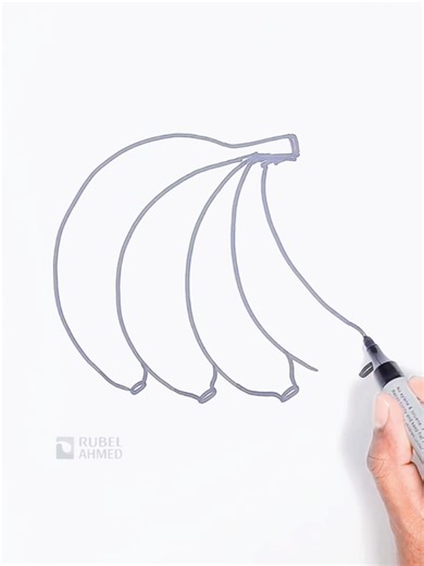 Learn to Draw a Banana: Step-by-Step Sketching Guide
