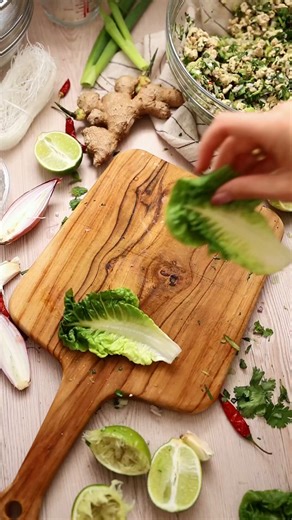 If you don't know what a 'Larb' is, don't worry. Neither did we, but here is a helpful definition: 'A Larb ('laab) is a zesty, spicy minced meat salad from Laos and Northeast Thailand, featuring a vibrant mix of lime juice, fish sauce, chilies, and fresh herbs like mint and cilantro, with toasted ground rice for texture, traditionally served with sticky rice and fresh greens for wrapping. And with that out of the way, here, have a THAI CHICKEN LARB recipe that you also won;t forget! Ingredients