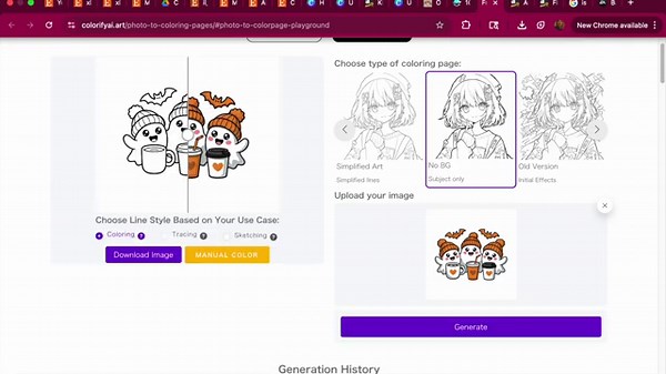 How To Create Coloring Book Pages from Any Image | Canva + Colorify AI