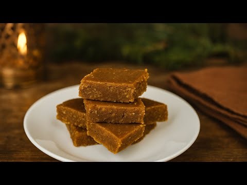 Besan Barfi | Traditional Indian Sweet Made with Gram Flour, Ghee & Dry Fruits
