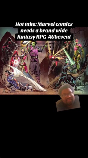 #greenscreen If Marvel did a full fantasy RPG event, would you read it? Let me know in the comments! #marvel #fantasy #disney #dnd