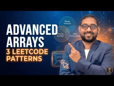#viral How to Master Advanced Arrays: 3 LeetCode Patterns Explained