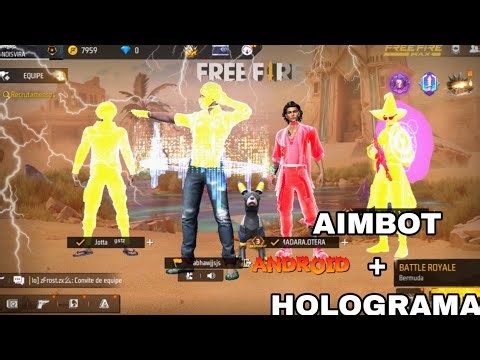 AIMBOT+ HOLOGRAMA ATUALIZADO ANTI BAN IOS É ANDROID LINK DIRETO FF NORMAL FF MAX