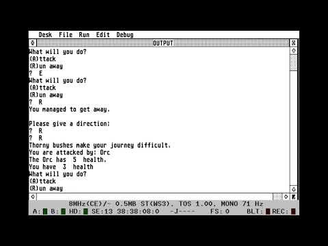 Wayfarer and the Red Forest - 2025 - Atari ST (high resolution)