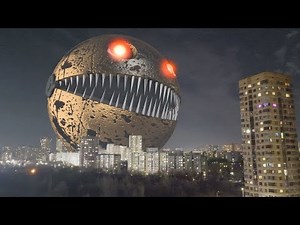 Giant Pacman in Real Life