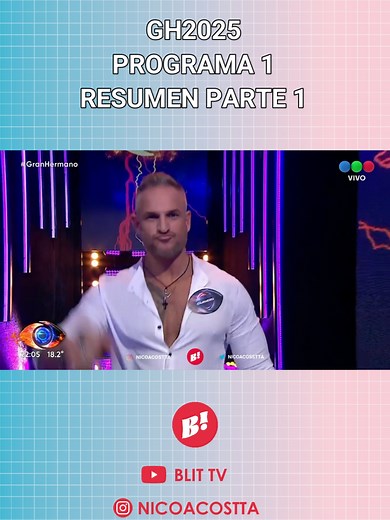 GH2025 PARTE 1 #gh2025 #granhermano #gh2024 #participantegranhermanos #ghresumen #blit #telefe #reality #ghargentina