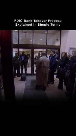 MacroGlide | The FDIC bank takeover process begins when a U.S. bank is deemed insolvent or critically undercapitalized by regulators, typically after... | Instagram