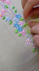 Beautiful ribbon embroidery tutorial 🪡🪡 #taposyshandcraft #handmade #embroidery #reelsviralシfb #reelsfacebook #reelsviral #stitch #stitching #embroiderydesign #embroideryart | Taposy's Handcraft