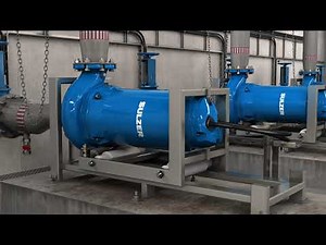 Maintenance sledge for dry installation submersible pumps Sulzer XFP