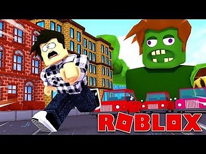 ATTAQUE DE ZOMBIE GÉANT ! | Roblox escape the giant zombie
