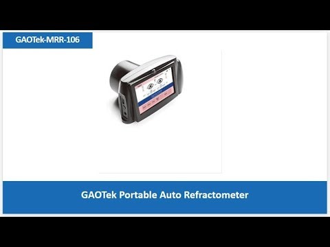 GAOTek Portable Auto Refractometer