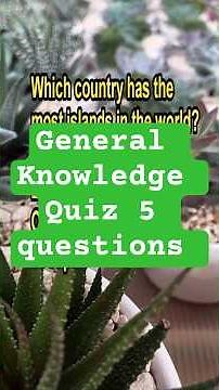 General Knowledge Quiz | 5 Multiple-Choice Questions