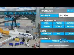 New Pushback toolbar Mod for MSFS 2020