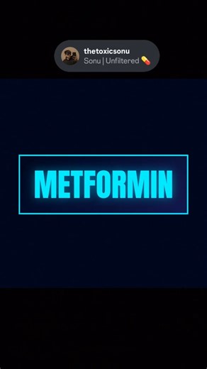 Sonu | Unfiltered 💊 on Instagram: "Day 1/7 – METFORMIN 💊 The most common diabetes medicine, explained simply. Save this. Tomorrow → next drug. [metformin, diabetes medicine, type 2 diabetes, pharmacy education, medicine awareness, patient safety, daily drug series] #7dayschallenge #medicineoftheday #diabetescare #pharmacyreels #patienteducation"