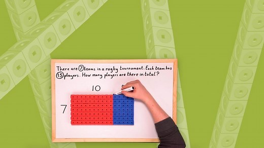 How to visualise multiplication with an array - BBC Bitesize