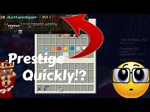 Hypixel "The Pit" - 5 Tips to Prestige Quickly!